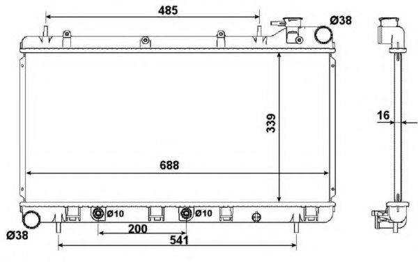 Radiator, racire motor