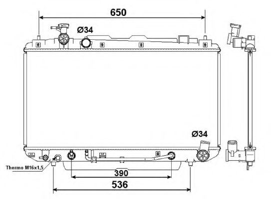 Radiator, racire motor