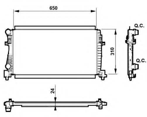 Radiator, racire motor