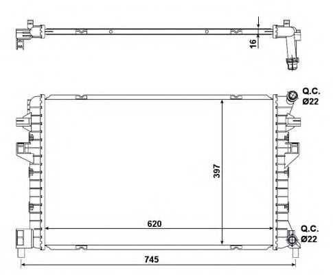 Radiator, racire motor