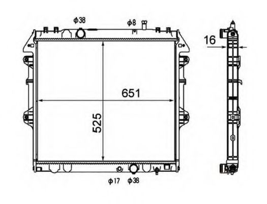 Radiator, racire motor