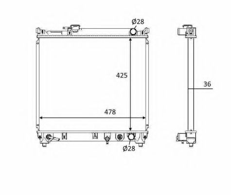 Radiator, racire motor