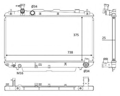 Radiator, racire motor