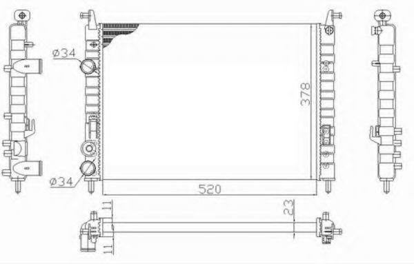 Radiator, racire motor