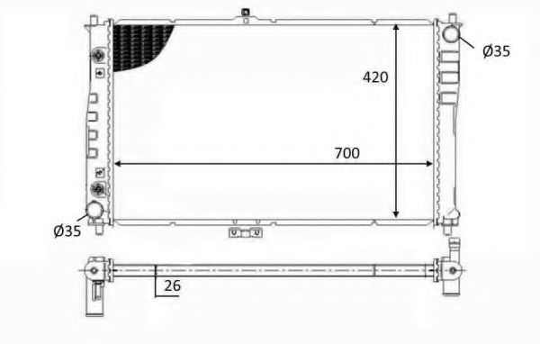 Radiator, racire motor