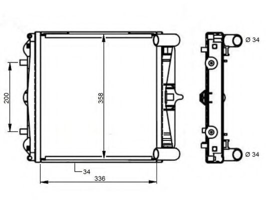 Radiator, racire motor