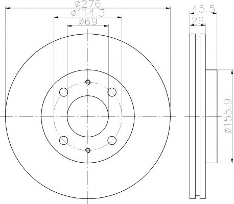 Disc frana