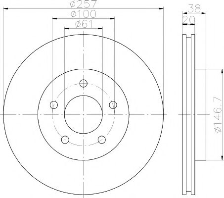 Disc frana