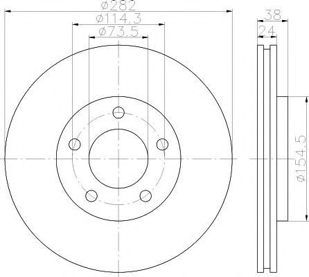 Disc frana