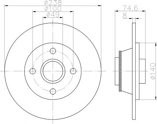 Disc frana