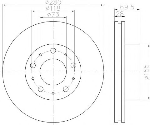 Disc frana