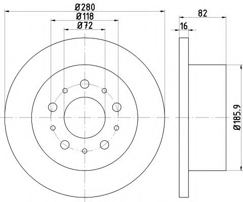 Disc frana