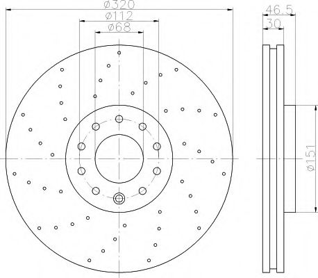 Disc frana