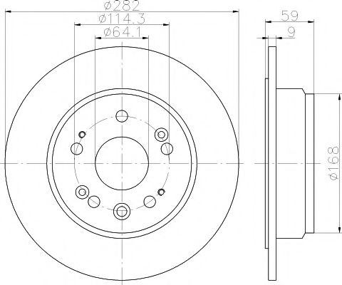 Disc frana