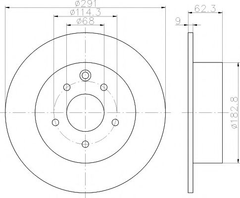 Disc frana