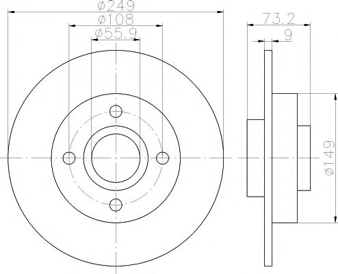 Disc frana