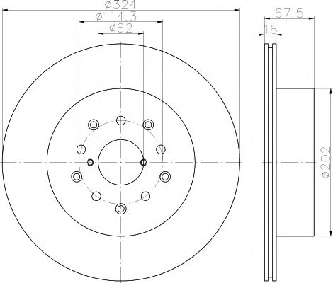 Disc frana