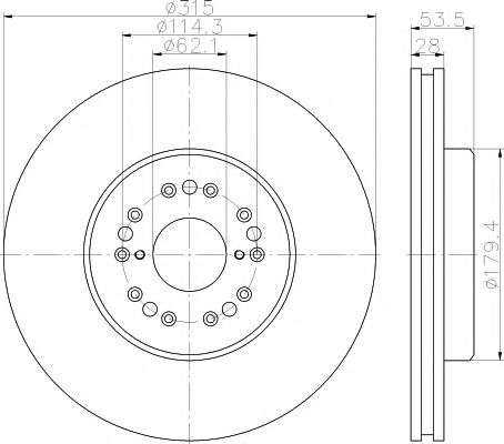 Disc frana