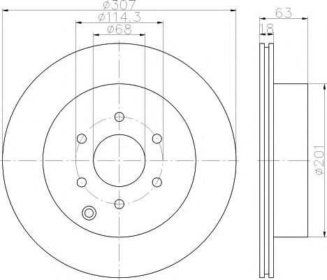 Disc frana