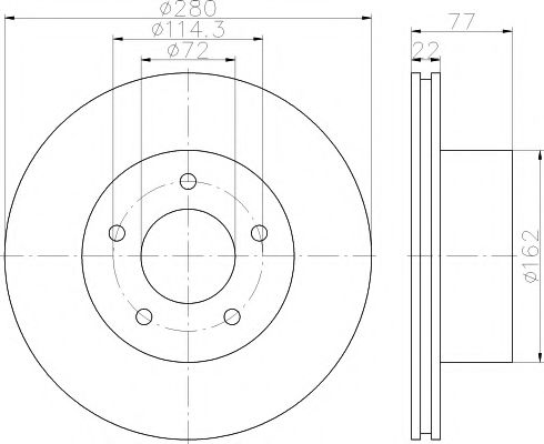 Disc frana