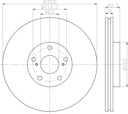 Disc frana