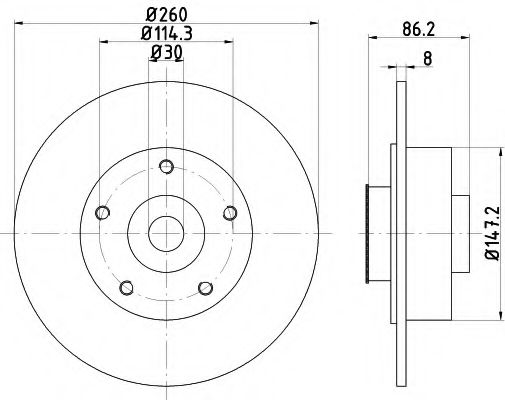 Disc frana