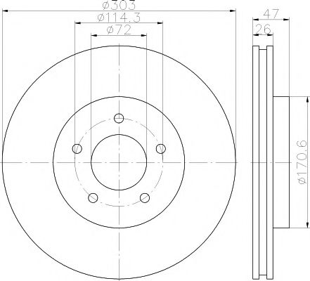 Disc frana