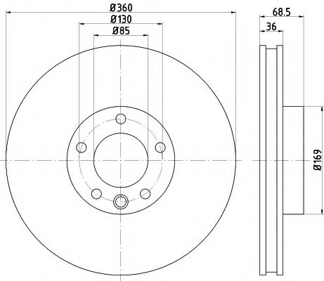 Disc frana