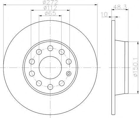 Disc frana