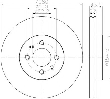 Disc frana