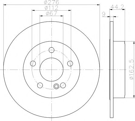 Disc frana