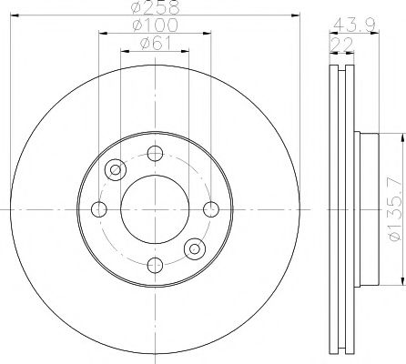 Disc frana