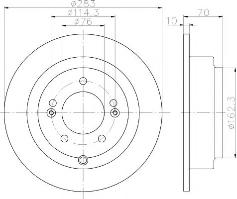 Disc frana