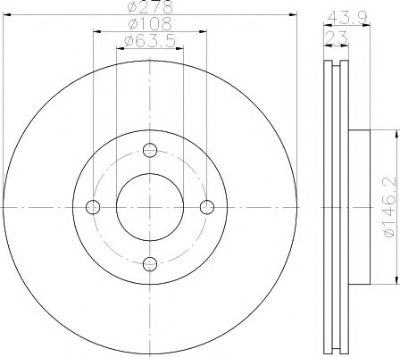 Disc frana