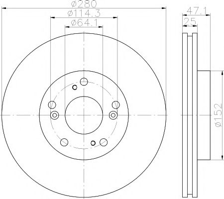 Disc frana