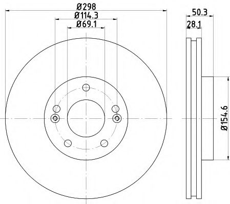 Disc frana