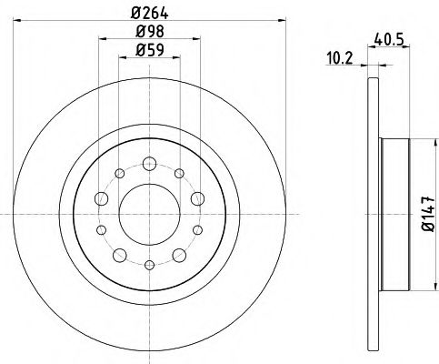 Disc frana