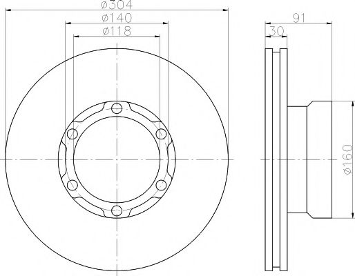 Disc frana