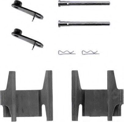 Set accesorii, placute frana