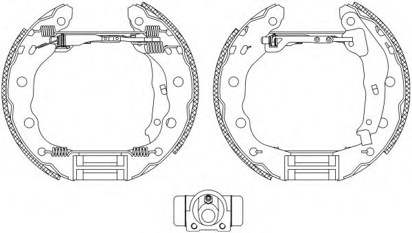 Set saboti frana