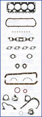 Set garnituri complet, motor