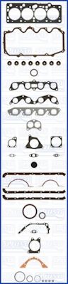 Set garnituri complet, motor