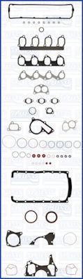 Set garnituri complet, motor