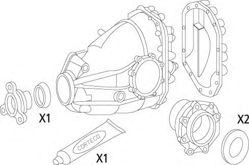 Set garnituri, diferential