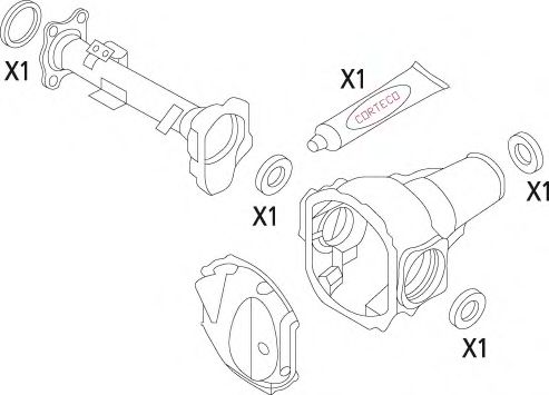 Set garnituri, diferential