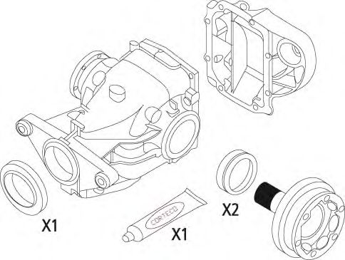 Set garnituri, diferential