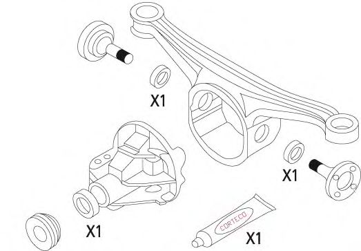 Set garnituri, diferential