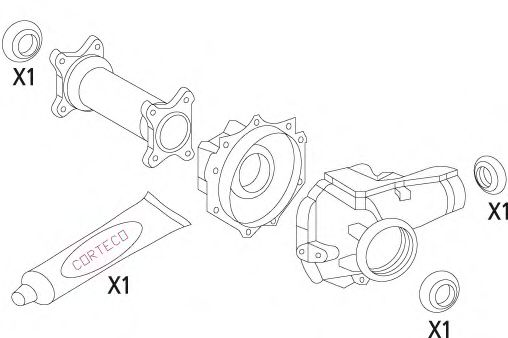 Set garnituri, diferential