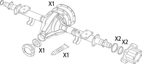 Set garnituri, diferential