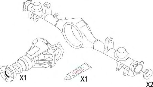 Set garnituri, diferential